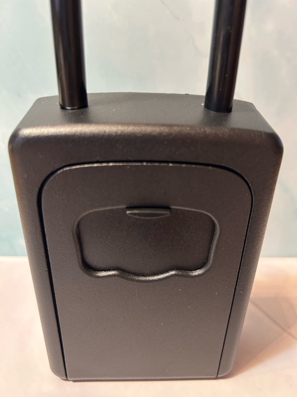 Black Portable Key Lock Box - Picture 3 of 6